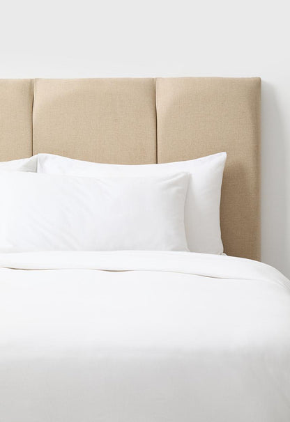 Pippa Panel Headboard - Natural - Double