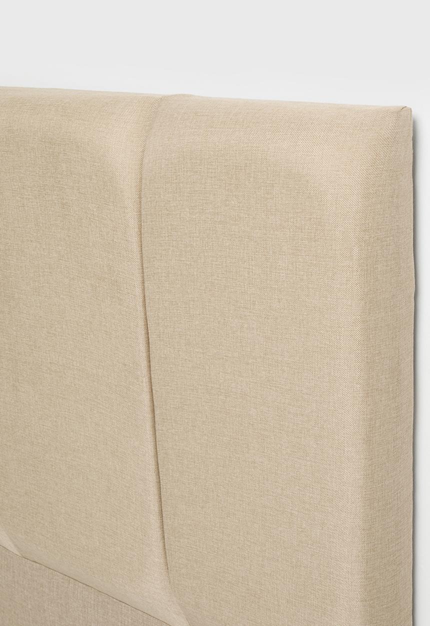 Pippa Panel Headboard - Natural - Double