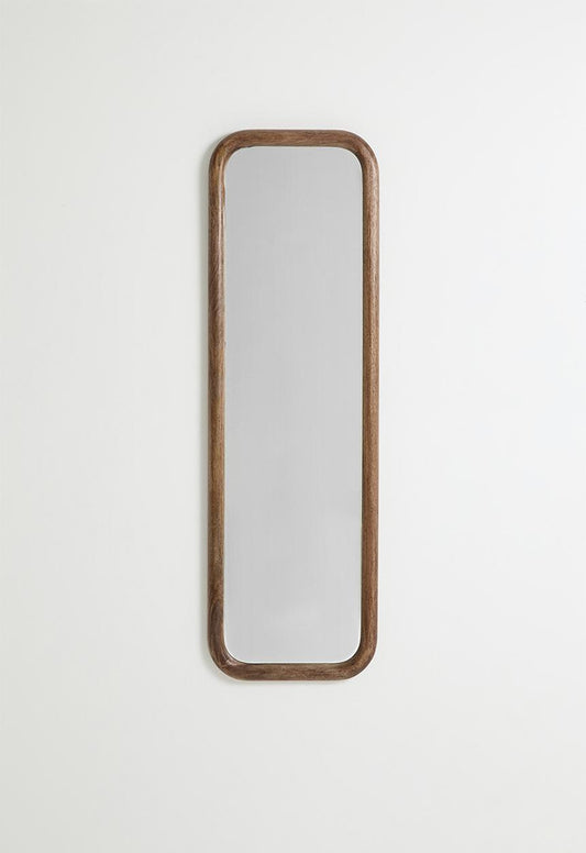 Wooden Full Length Mirror - Natural