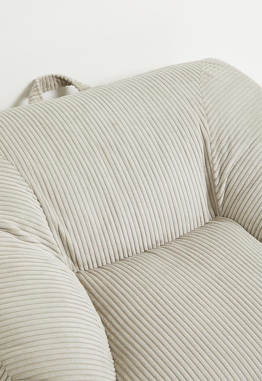 Bean bag-light grey