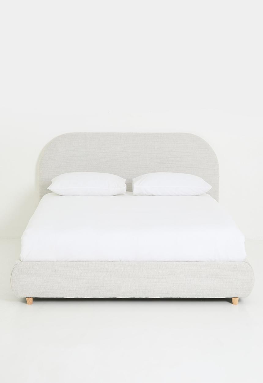 Isabel upholstered bed - natural - Queen