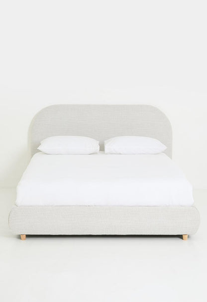 Isabel upholstered bed - natural - Queen