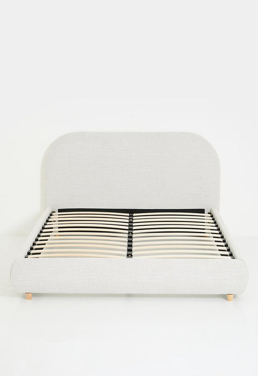 Isabel upholstered bed - natural - Queen