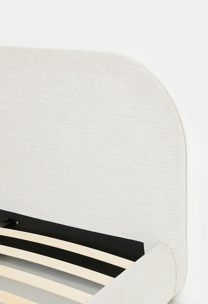 Isabel upholstered bed - natural - Queen