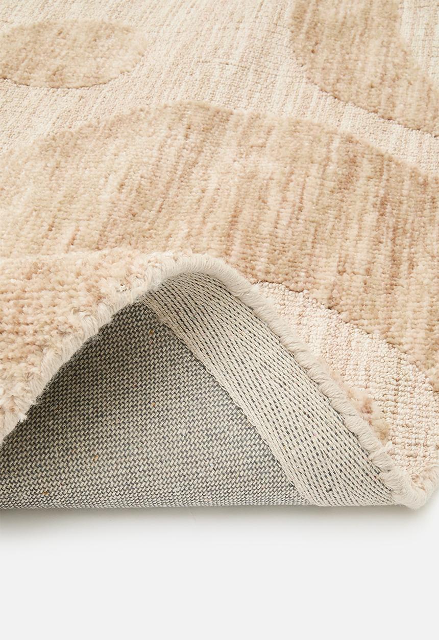 Swirl Round Rug Natural - 200cm Diameter