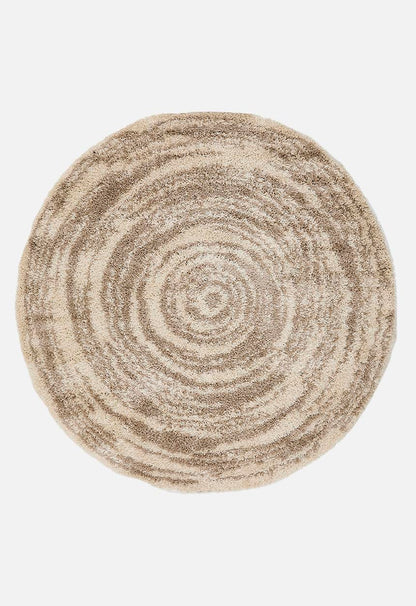 Shaggy Circular Rug Natural - 200cm diameter