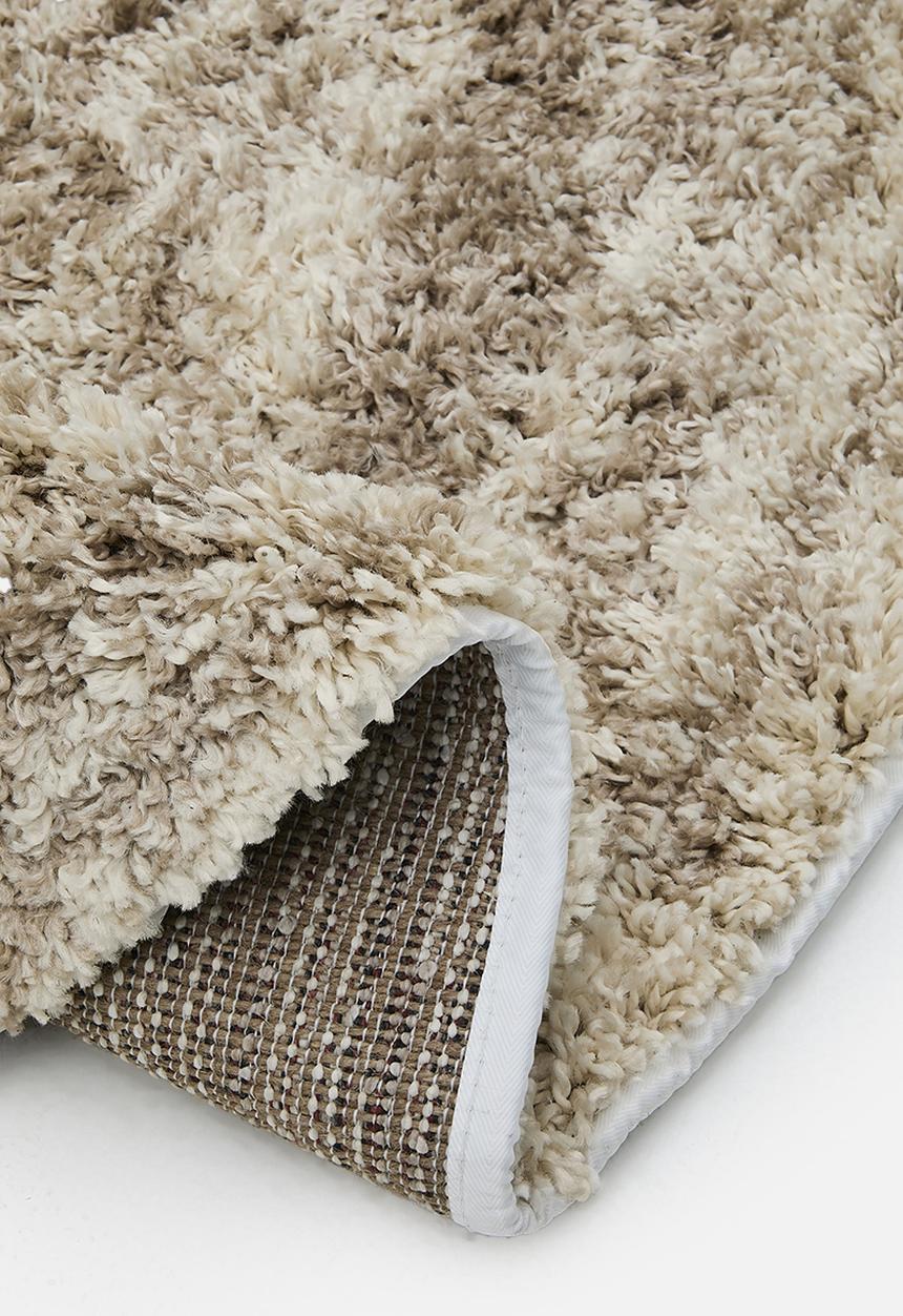 Shaggy Circular Rug Natural - 200cm diameter
