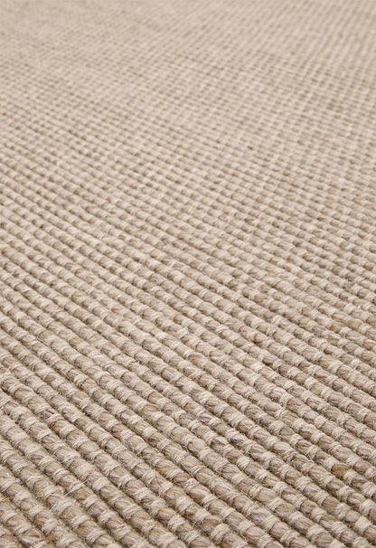 Cora Handwoven Wool Blend Rug Taupe - 200 x 300