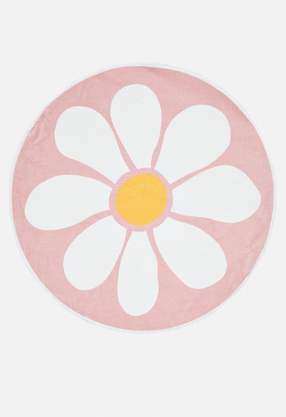 Daisy rug - pink 159cm Diameter