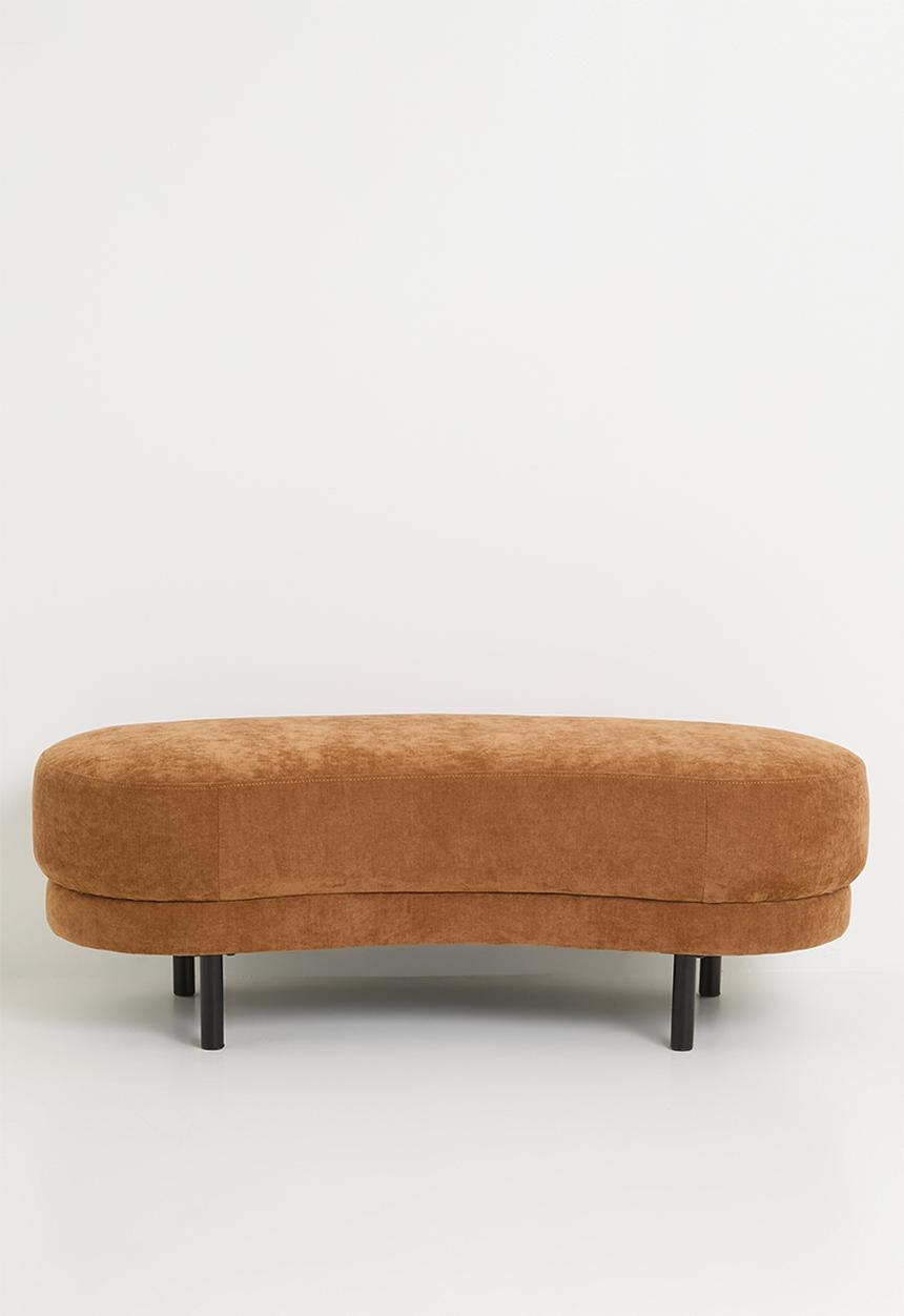 Hyancinth Ottoman - Rust