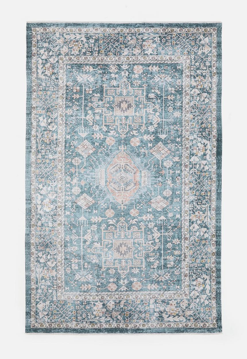 Eve Gilded Antique Rug Charcoal - 300 x 400