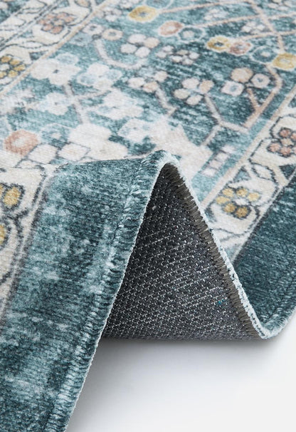 Eve Gilded Antique Rug Charcoal - 300 x 400
