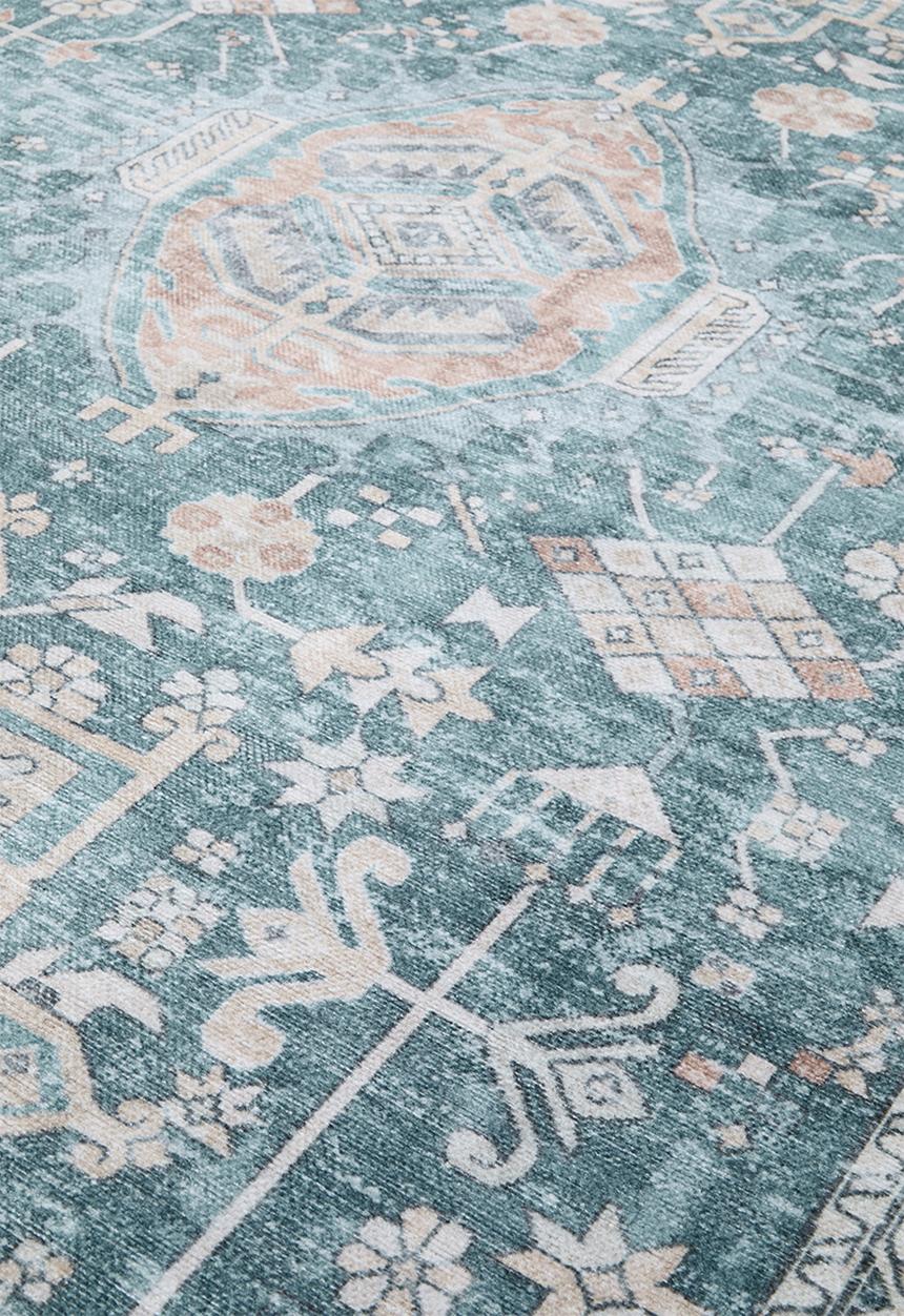 Eve Gilded Antique Rug Charcoal - 300 x 400