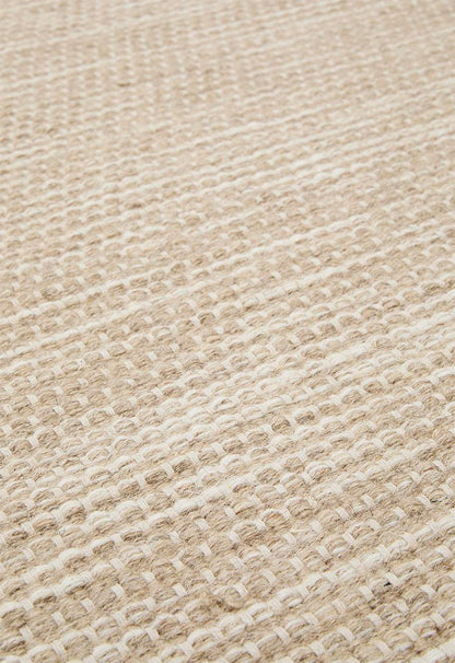 Grove Handwoven Wool & Cotton Rug Natural - 300 x 400