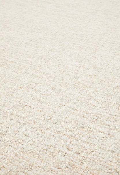 Monaco wool & cotton blend rug natural - 160 x 230