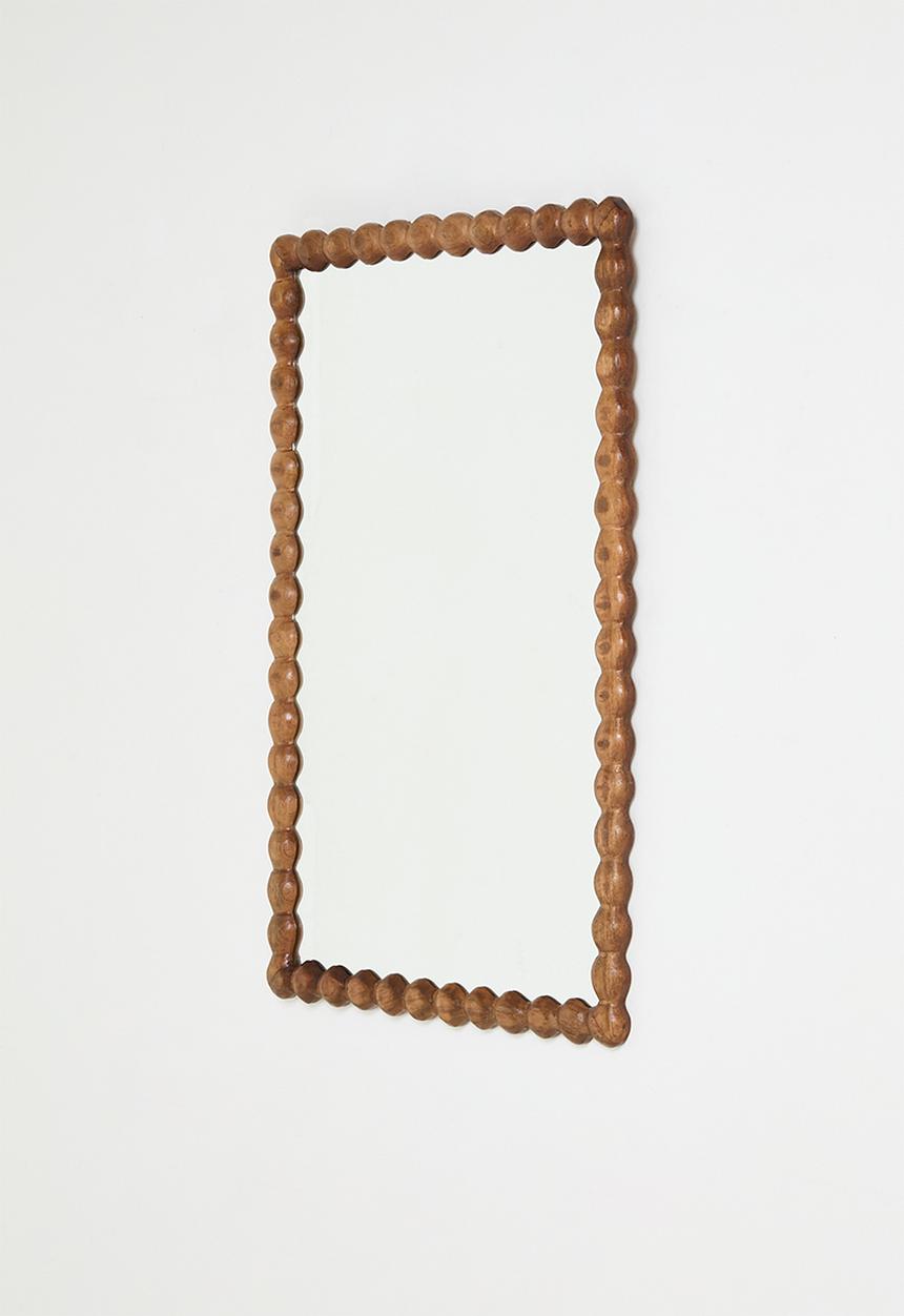 Boba Wooden Mirror - Natural