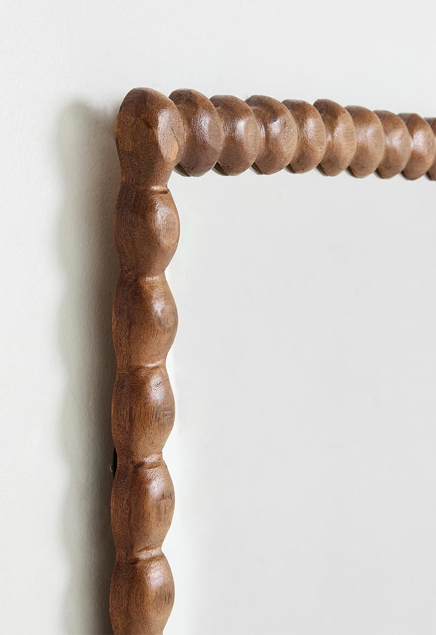 Boba Wooden Mirror - Natural