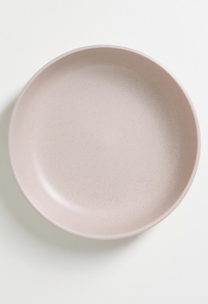 Embossed Pasta Bowl set of 4 – Pink