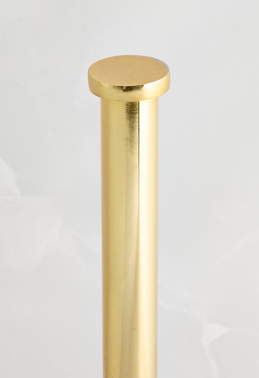 Marble Paper Towel Holder - White