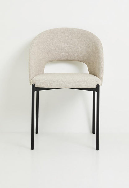 Toke Dining Chair Set Of 2 - Beige