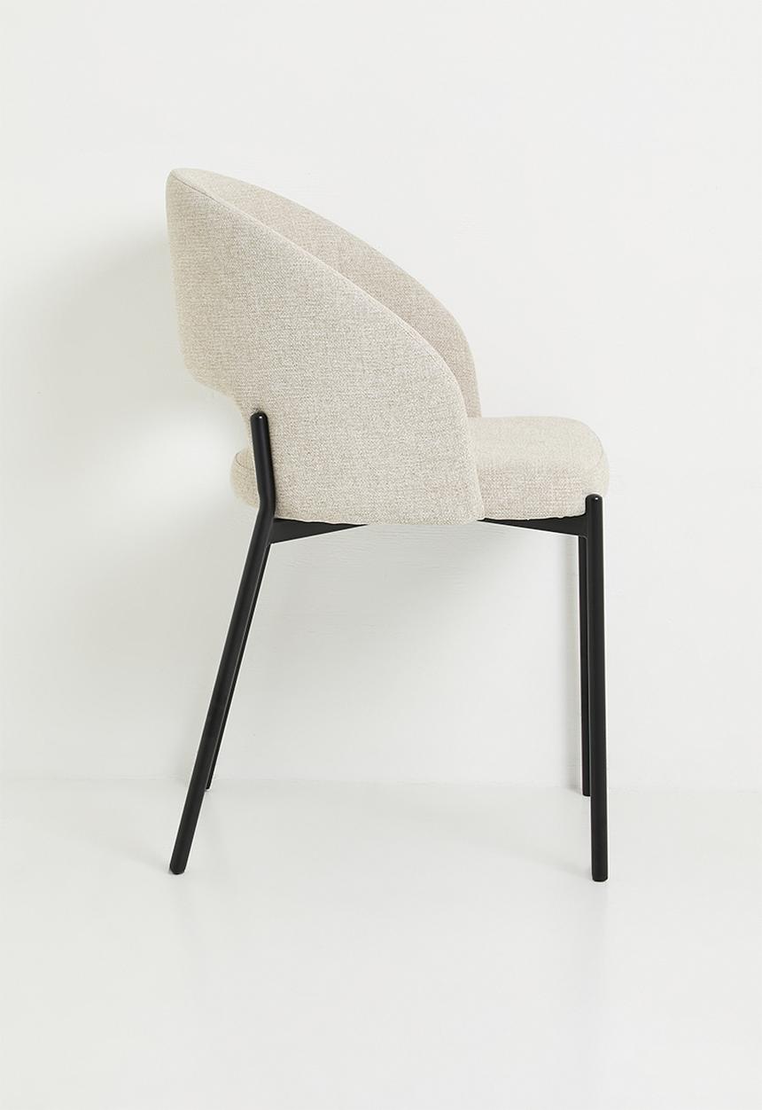 Toke Dining Chair Set Of 2 - Beige