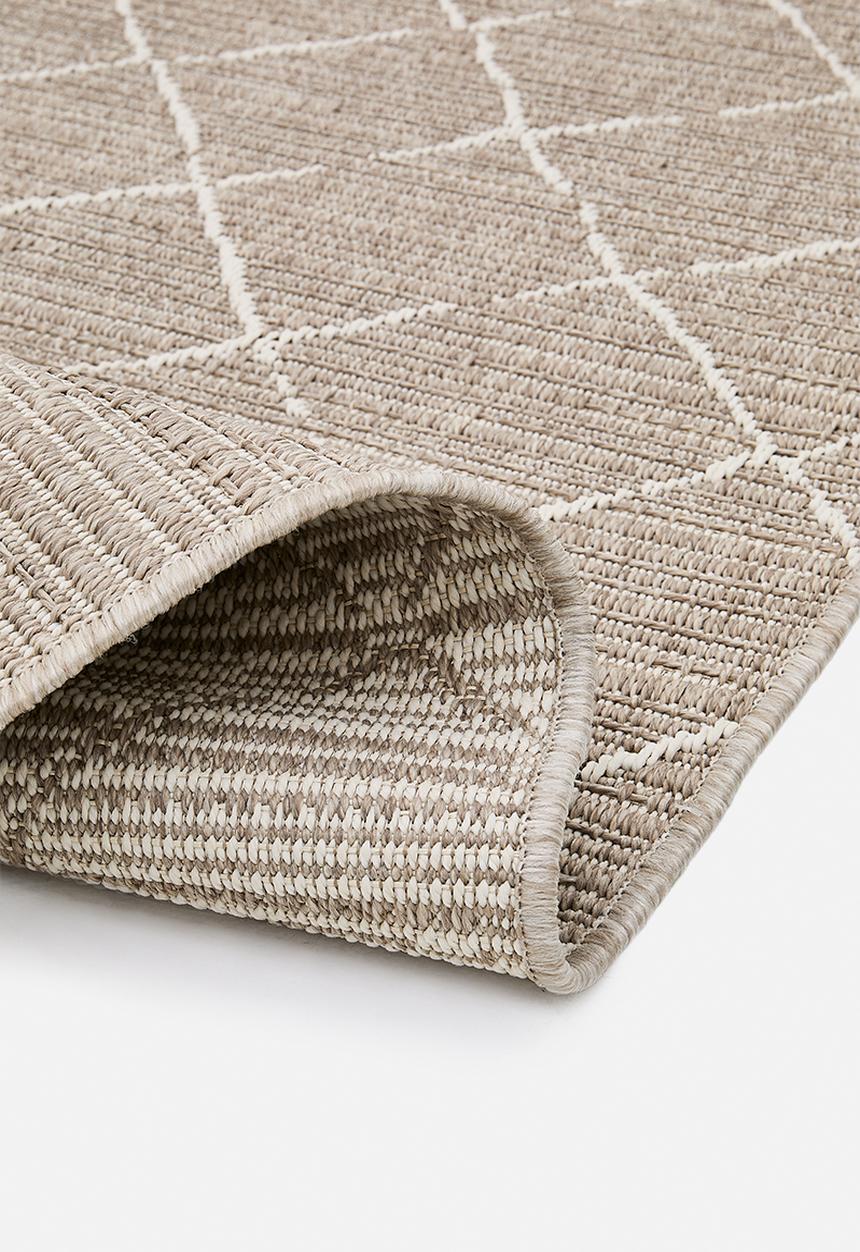 Indoor/Outdoor Greece rug - natural - 200 x 290