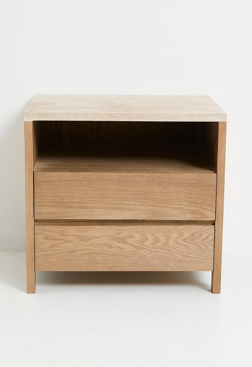 Willow Bedside Table - Natural