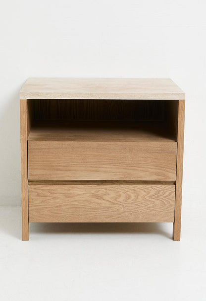 Willow Bedside Table - Natural