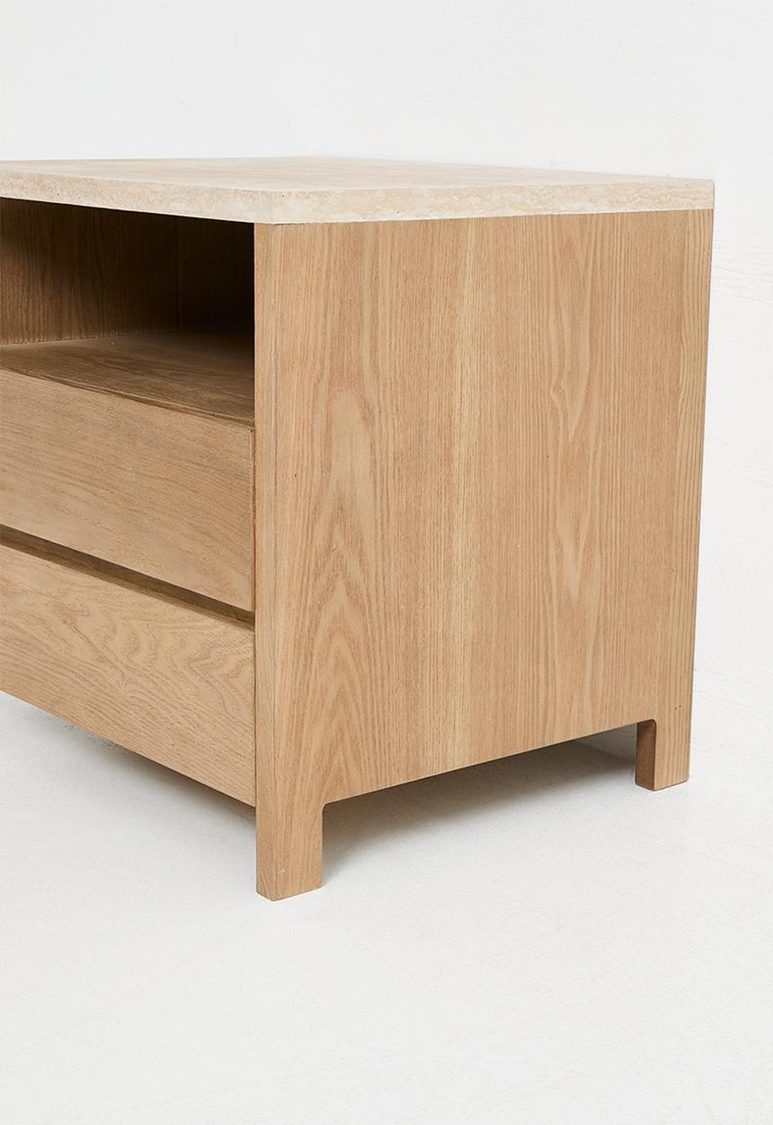 Willow Bedside Table - Natural