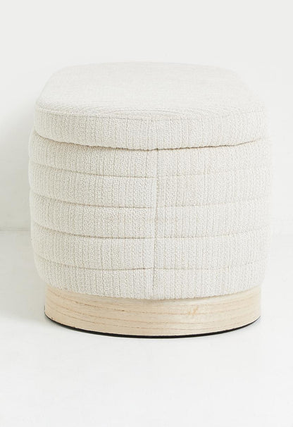 Terra Storage Ottoman - Natural