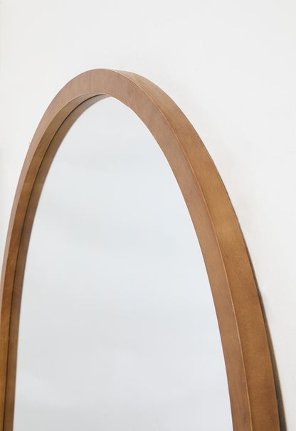 Wooden Arch Large Full Length Mirror - Natural
