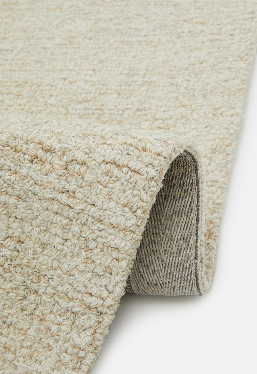 Monaco Wool & Cotton Blend Rug Natural. - 300 x 400