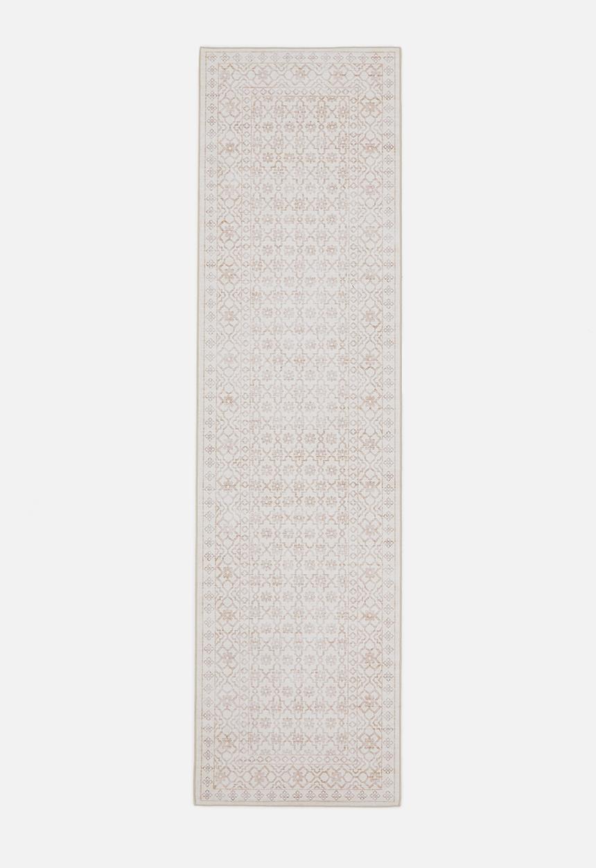 Verla Geometric  Runner Natural - 80 x 300