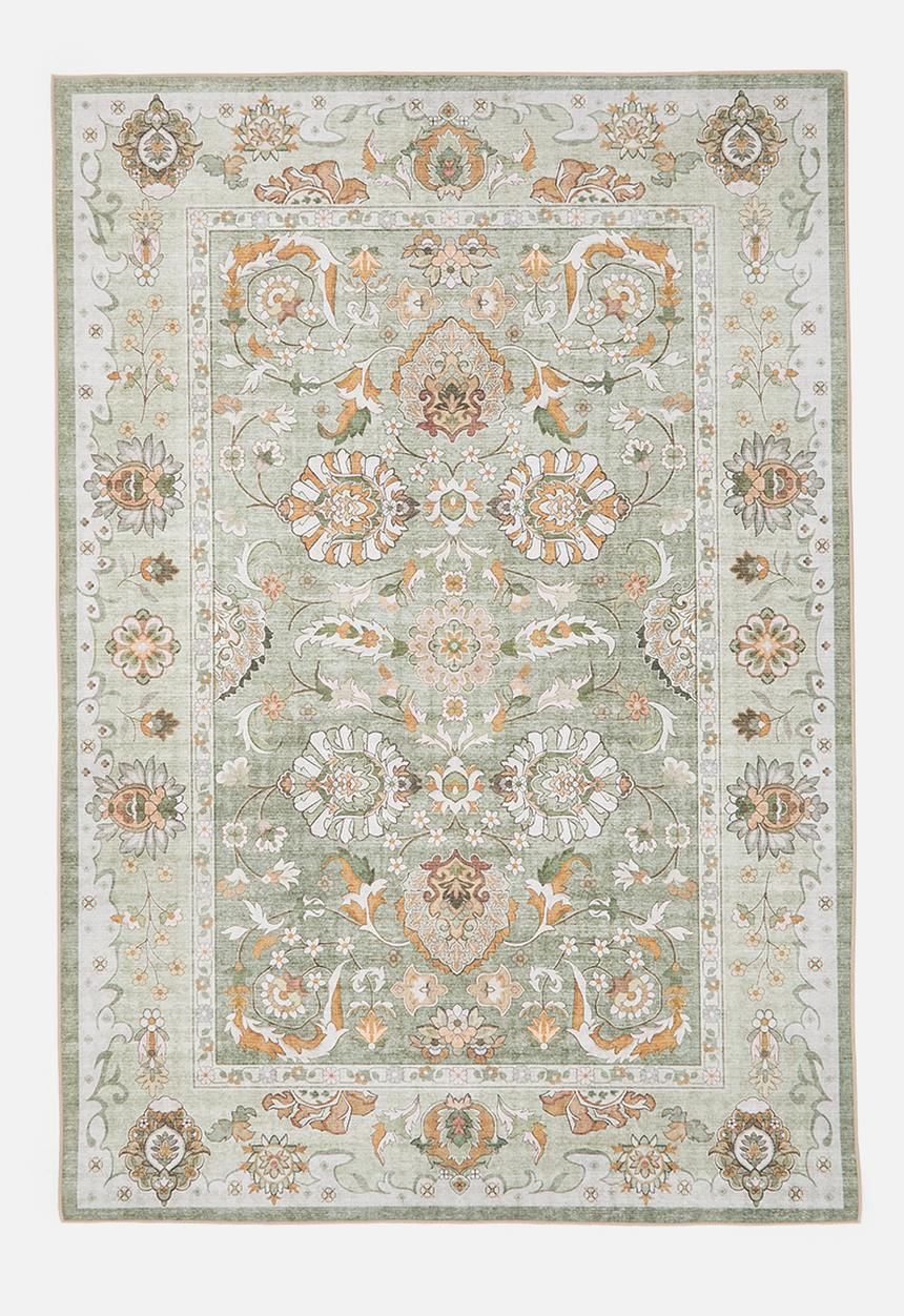 Brisbane Azura Floral Rug Fatigue - 300 x 400
