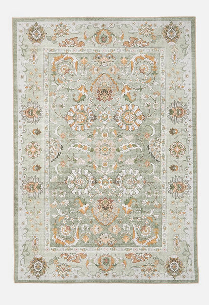 Brisbane Azura Floral Rug Fatigue - 300 x 400