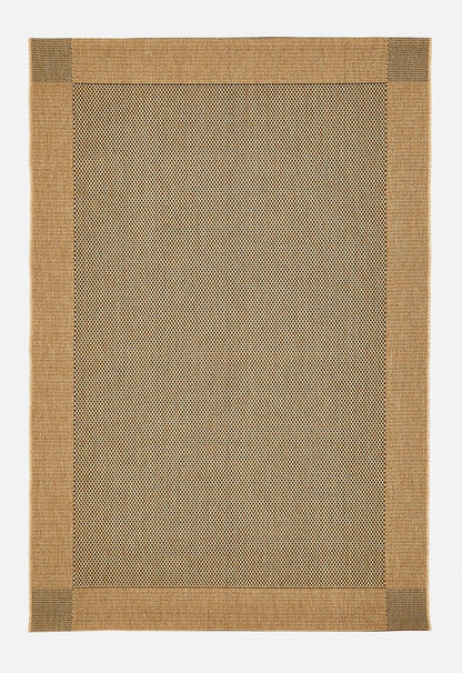 Radius Border Outdoor/Indoor Rug Natural - 160 x 230