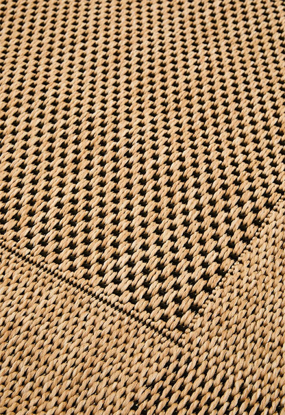Radius Border Outdoor/Indoor Rug Natural - 160 x 230