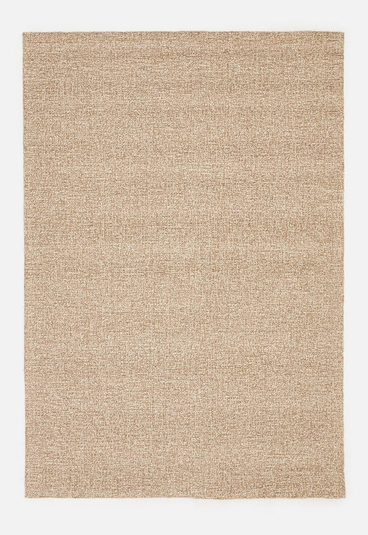 Monaco Wool & Cotton Blend Rug Taupe - 300 x 400