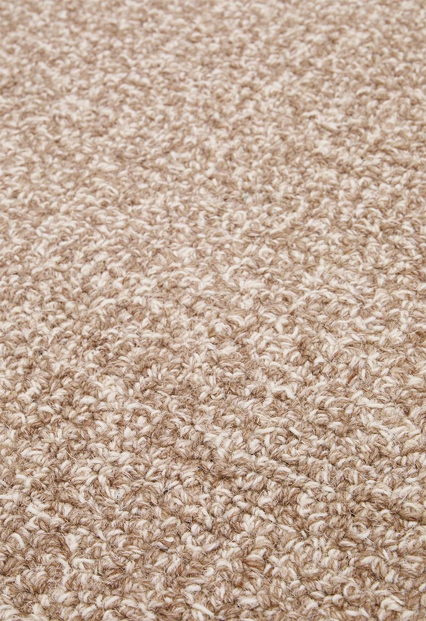 Monaco Wool & Cotton Blend Rug Taupe - 300 x 400