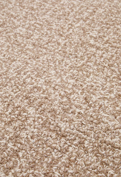 Monaco Wool & Cotton Blend Rug Taupe - 300 x 400