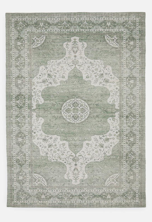 Soren Chenille Distressed Floral Rug Multi - 200 x 300