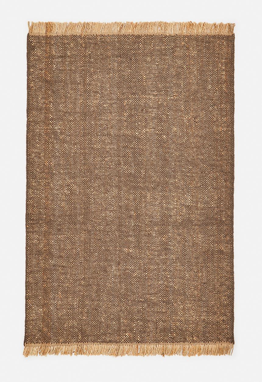 Zabeel Wool Jute Blend Rug Natural - 200x300