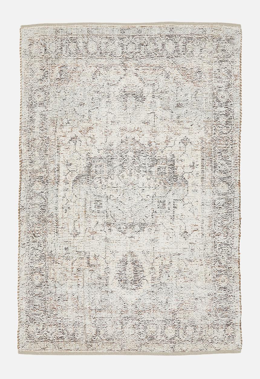 Jute & Wool Antique Rug Multi - 300x400