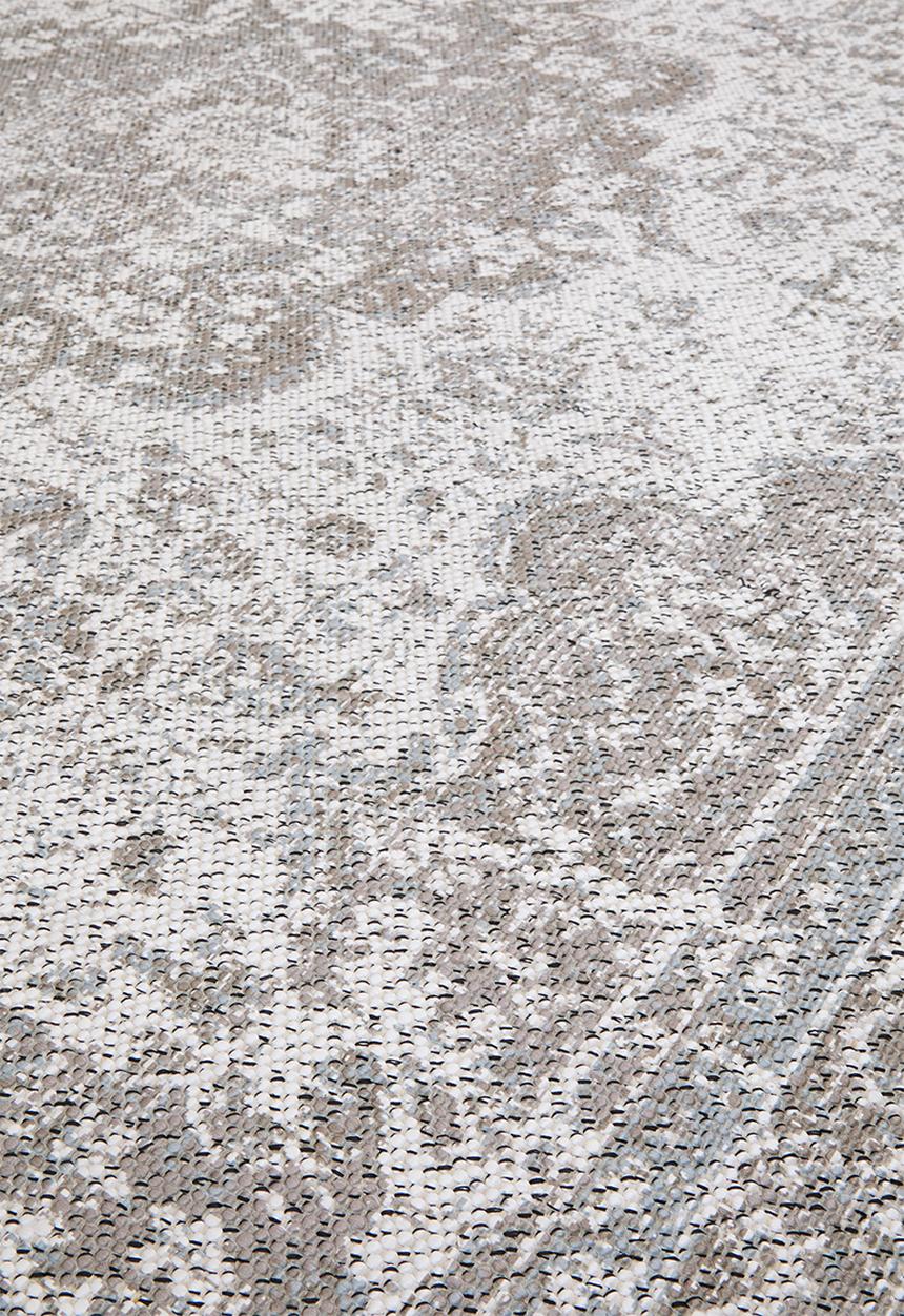 Cotton Blend Woven Antique Rug Natural - 200x300