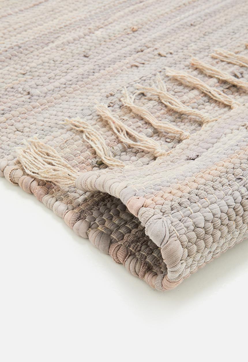 Chindi Rug Soft grey - 200x300