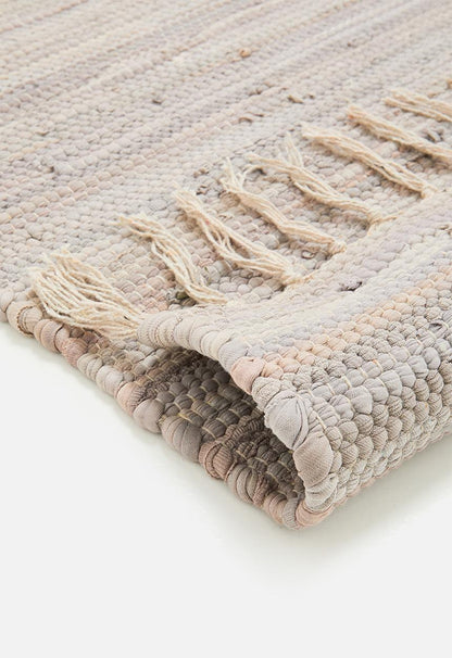 Chindi Rug Soft grey - 200x300