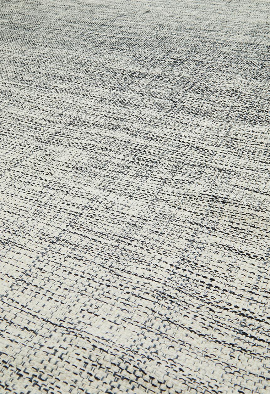 Textured Cotton Rug - Grey 300 x 400
