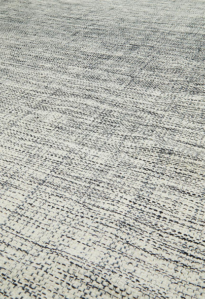 Textured Cotton Rug - Grey 300 x 400