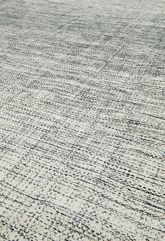 Textured Cotton Rug - Grey 300 x 400
