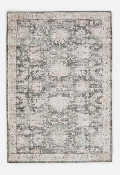 Brisbane Elowen Floral Rug Natural - 300x400
